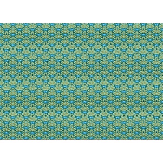 Ahgly Company Tapis Rectangulaire Lavable en Machine Intérieur Transitionnel Vert Algue, 4 Pieds x 6 Pieds