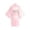 Light Pink, variant on Women's Bridal Robe Satin Wedding Morning Gown Solid Color Rhinestone Detail Silk Like Dressing Robe Soft Elegant Makeup Party Getting Ready Wear