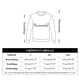 thumbnail image 4 of Camisetas holgadas con cuello en V para mujer, blusas elegantes, top de encaje, 4 of 4