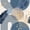 B Blue Beige Gold, variant on meiyoeat Boho Geometric Print Queen Sheets For Adults,Tropical Monstera Leaf Print Queen Sheet Sets For Women,4-Piece