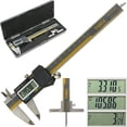 thumbnail image 1 of iGaging ABSOLUTE ORIGIN 0-6" Digital Electronic Caliper Inch/Metric / Fraction IP54 Protection Bonus: Depth Gauge Base, 1 of 3