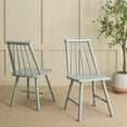 thumbnail image 2 of Safavieh Analin Modern Wood Dining Side Chairs, Sage (Set of 2), 2 of 8