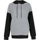 thumbnail image 4 of Ailaofu Women's Hooded Sweatshirt Waffle Long Sleeve Drawstring Knit Color Block Hoodies Pullover, 4 of 5