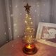 thumbnail image 4 of christmas tree White Christmas Tree Table Lamp Christmas Tree Table Lamp Battery Powered 30LED Bright And Safe Warm Gold Bedroom Stair Light (Christma, 4 of 5