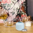 thumbnail image 2 of Miangastore Tea Storage Can White Ceramic 1Pc 3.8X3.8X3.5in, 2 of 8