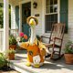 thumbnail image 5 of Gardener Theme Porch Gooses Decoration Costumes Set Outdoor Garden Gooses Dress Up Outfit For Porch Decoration, 5 of 6