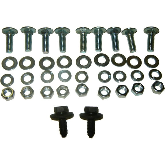 Brothers Trucks L0220-67 Bedside To Floor Bolt Kit-Shortbed-38-Pieces-Left/Right