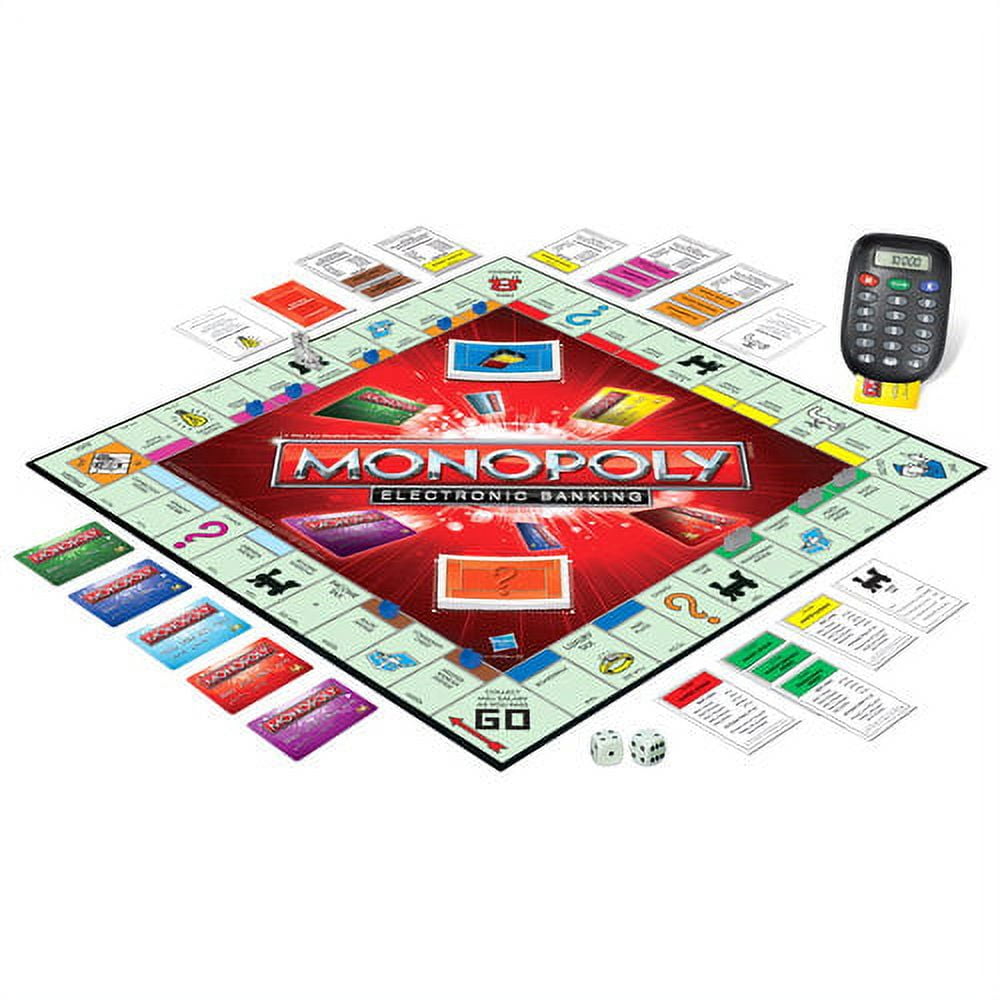  Hasbro Gaming Monopoly E Electronic Banking : Toys & Games