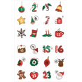 thumbnail image 4 of Juego de pegatinas de números de calendario de Adviento Toystoory 12 piezas Navidad, 4 of 6