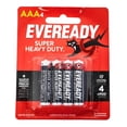thumbnail image 1 of Pilas Prichos Eveready Super Heavy Duty AAA4 Rojo 1 Paquete con 4 Piezas, 1 of 4