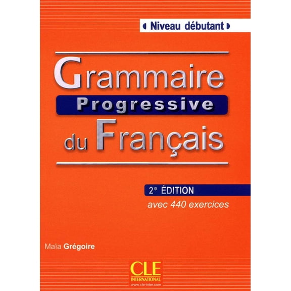 Pre-Owned Grammaire Progressive Du Francais Niveau Debutant (Paperback) 2090381140 9782090381146