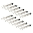 thumbnail image 1 of BRIGHTFUFU 10Pcs White Lotion Syringe Sub Bottle Set Durable Refillable Storage Bottles for Travel, 1 of 8