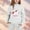 White, variant on Laipiong Girls Winter Outfits Sets 2 Piece Cartoon Horse Print Hooded Sweatshirt And Joggers With Drawstring Pocket Long Sleeve Army Green 2-3