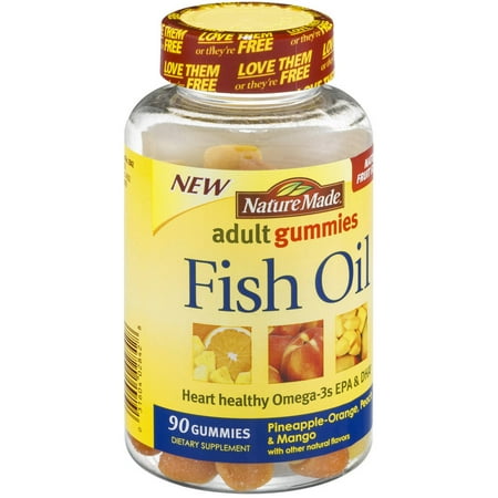 Nature Made adulte huile de poisson gélifiés, 90 CT (Pack de 3)