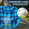 thumbnail image 6 of MOPHOTO Oversized Heated Camping Chair,Patio Lounge Chairs with 3 Heat Levels,Portable Folding Heated Chair Round Moon Saucer Folding Lawn Chair, 6 of 6