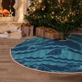 thumbnail image 5 of Sikiie Turtles and Waves Nativity Christmas Tree Skirt, Jesus Christian Winter Holiday Tree Mat Decoration(30-48IN), 5 of 6
