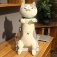 thumbnail image 1 of Nuevo lindo Shiba Inu perro gato peluche animales de peluche largo sueño almohada para novio Oficina muñeca niñas regalo zhangmengya  LED, 1 of 2