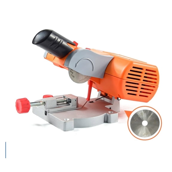 Multifuncation Mini Table Saw Bench Cut-off Saw Blade For Cutting Metal Wood Plastic With Adjust Miter Gauge ,Easy to Operate
