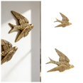 thumbnail image 3 of Decoración de pared con pájaro volador, escultura metálica de golondrina para salón, dormitorio o escritorio, 3 of 7