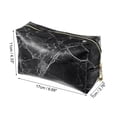 thumbnail image 2 of Unique Bargains 1 Pcs Makeup Bag Cosmetic Travel Bag Waterproof PU Leather Case Makeup Bag for Lady S Size Black, 2 of 6