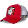 thumbnail image 3 of Looney Tunes Verano Bugs Bunny Gorra De Béisbol Sombrero De Malla Snapback De Dibujos Animados Mujeres Hombres TAZ Daffy Carretera Anime Trucker01, 3 of 4