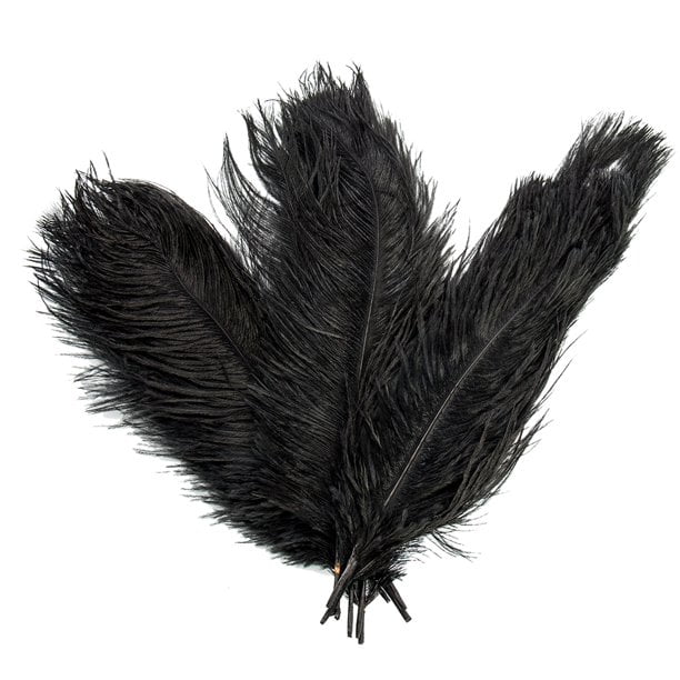 5''-8'' Long Ostrich Feathers Wedding Decoration Costume Party Craft Cake Hat 