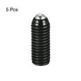 thumbnail image 3 of Uxcell Ball Point Set Screws, M10 x 25mm High Carbon Steel Metric Spring Hex Socket Grub Screw 5 Pack, 3 of 7