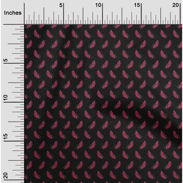 oneOone Tissu Georgette Viscose Imprimé Floral par Yard 42 Pouces de Large