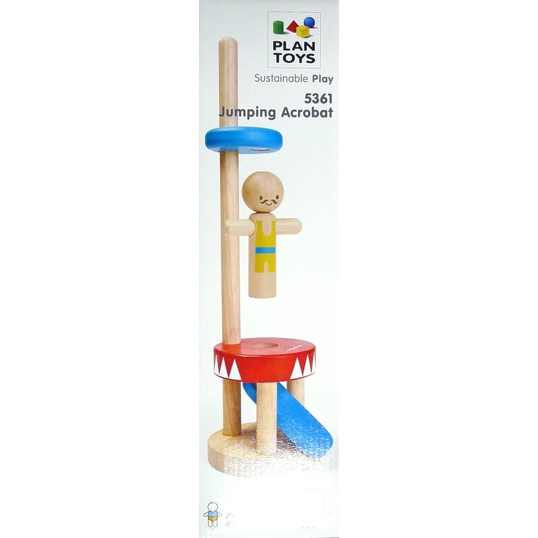 Plan toys cheap jumping acrobat