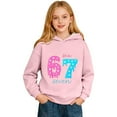 thumbnail image 3 of JIAYUE 67 Kids Boys Girls Hoodie Sweatshirt Six Seven Cartoon Letter Printed Long Sleeve Relaxed Fit For Fall Winter Base Layer Pullover, 3 of 5