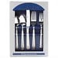 thumbnail image 2 of Cambridge Criss Cross Flatware Set 20 Stainless Steel Criss Cross Pattern Boxed 20, 2 of 2