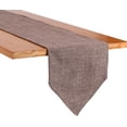 thumbnail image 2 of Burlap Farmhouse Cotton Linen Table Runner, Rustic WovenTable Runner for Dining, Kitchen, Holiday, Halloween, Christmas, Party,12x70 inch, 2 of 7