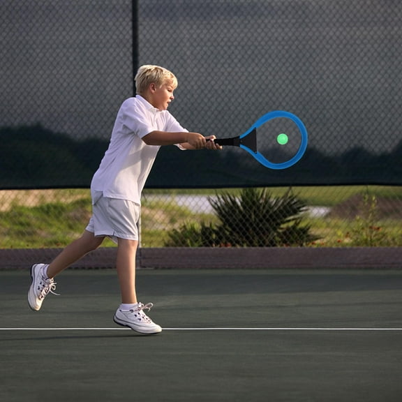 TEHAUX 2-Pack Soft Tennis Rackets for Kids and Beginners, Lightweight Tennis Racquets Set