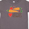 thumbnail image 4 of Inktastic I Love Heart Veggies Vegetables Healthy Food Boys or Girls Toddler T-Shirt, 4 of 5