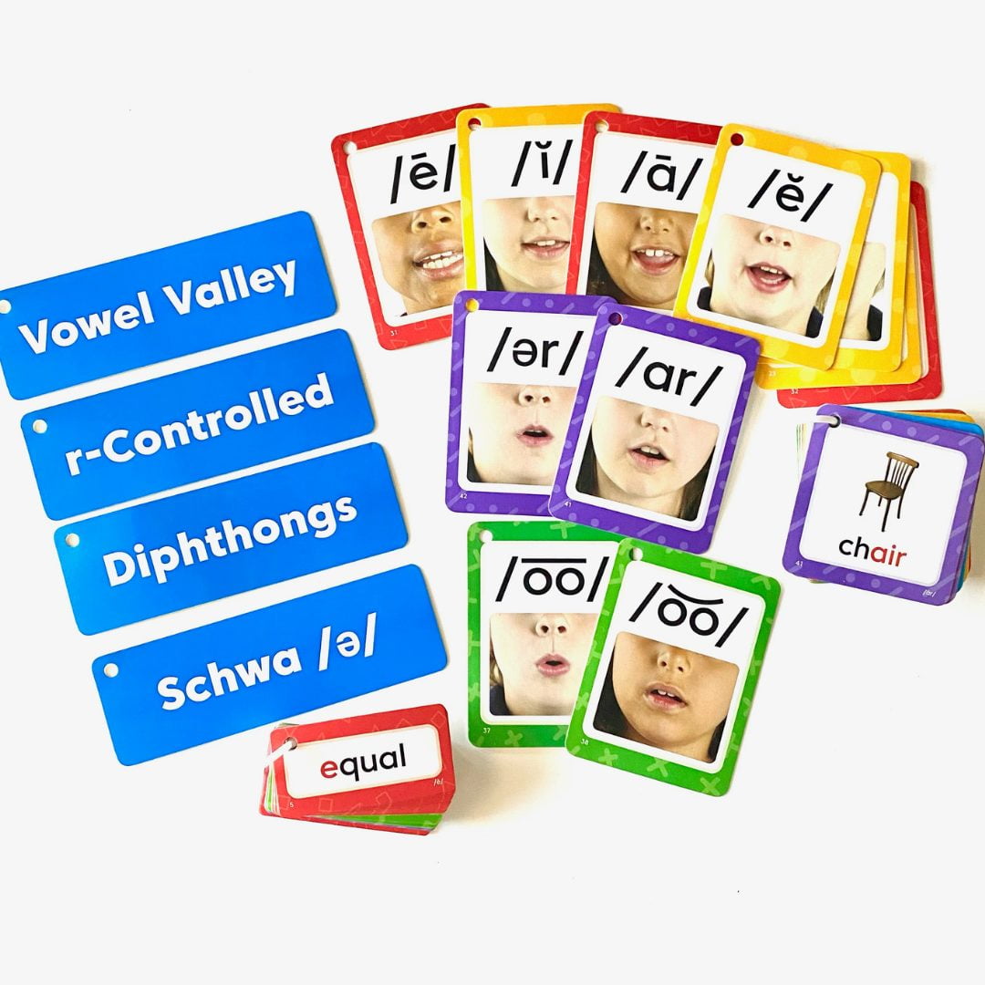 hand2mind Sound Wall Card Set, Phonemic Awareness, Phonemic Chart, Learn to Read