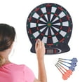 thumbnail image 5 of BLEEUS Electronic Dartboard Target Board With 6 Darts Interactive For Indoor Games （Darts Boards）, 5 of 10