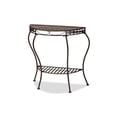 thumbnail image 1 of Baxton Studio Laraine Modern and Contemporary Black Metal Outdoor Console Table, 1 of 5
