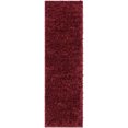 thumbnail image 4 of Well Woven Elle Basics | Emerson Shag Deep Red | Textured 2x7 (2'3" x 7'3") Runner Rug, 4 of 8
