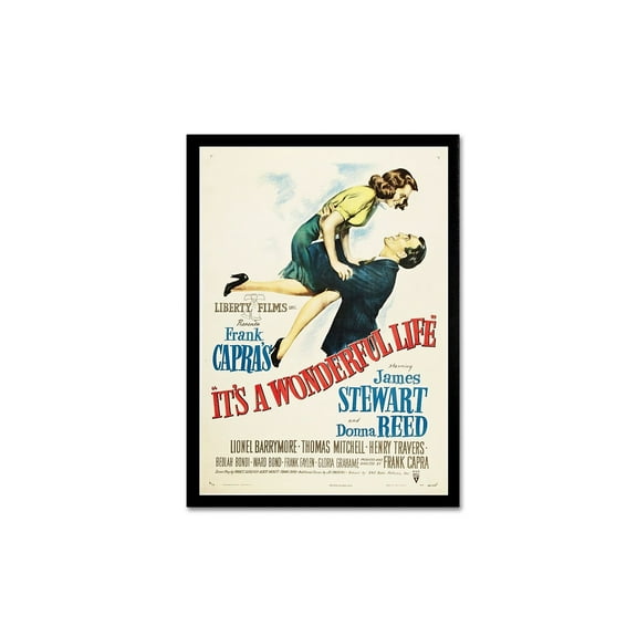 Trademark Fine Art "It's a Wonderful Life" Canvas Art by Vintage Apple Collection