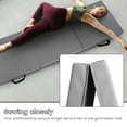 thumbnail image 4 of BalanceFrom 6ft x 2ft x 2in 3-Panel All-Purpose Folding Gymnastics Mat, Gray, 4 of 10