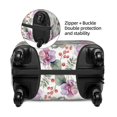 thumbnail image 4 of Haiem Orchids Flowers Luggage Cover Printed Suitcase Covers for Luggage Elastic Washable Suitcase Protector Fits 18-32 Inch Luggage-Large, 4 of 9