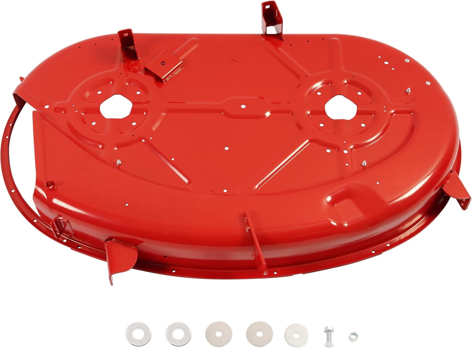 KOJEM Lawn Mowers Deck 42 Inch Compatible with Toro Lawn Mowers & Tractors Red Steel Powder Coated PN#119-8840