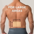 thumbnail image 4 of HealthWise Targeted Pain Relief Medicated Patch | Back and Large Areas | 18-Count | 5.6” x 3.6” | Topical Analgesic | Camphor, Menthol, Methyl Salicylate | Flexible Adhesive, 4 of 10