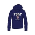 thumbnail image 2 of FDNY Hoodie Sweatshirt New York City Fire Department Navy Small, 2 of 2