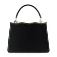 thumbnail image 2 of LIKE DREAMS Vegan Leather Noa Structured Bowtie Crossbody Bag, Black, 2 of 5
