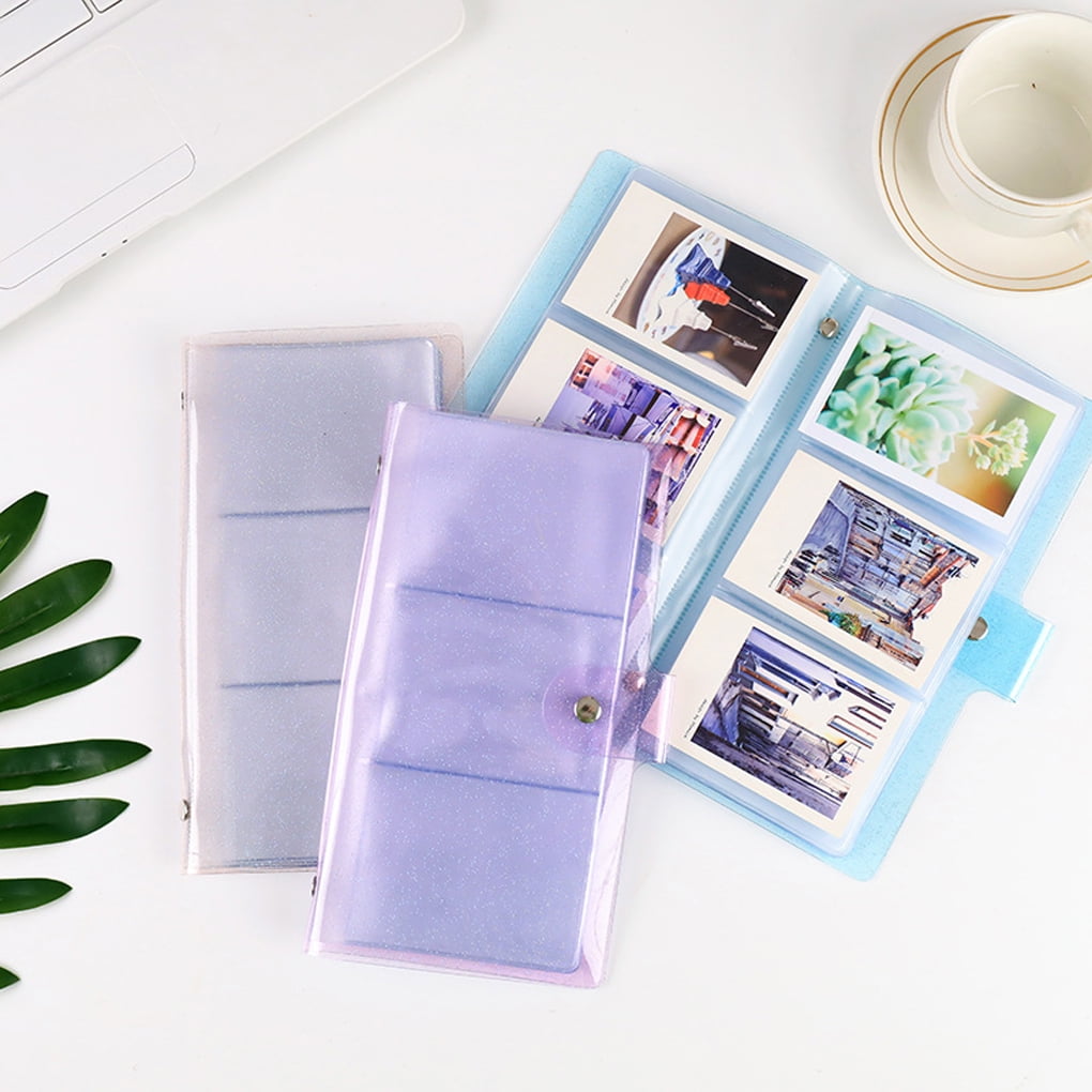 TureClos 3 Inch Photo Album Universal Transparent Pictures Holders DIY
