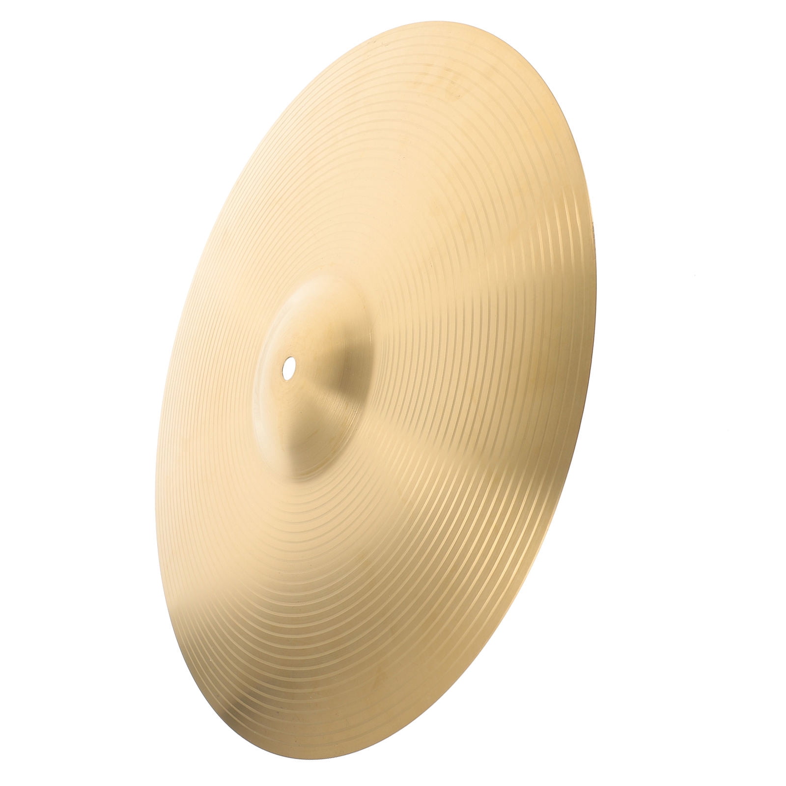 GOOHOCHY Low Volume Cymbal Drum Cymbals 39.80X39.80X2.00CM Golden
