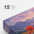 thumbnail image 6 of Canvas Wall Art Red Poppy Field Landscape Print for Living Room Decoration - 32"x48", 6 of 8