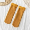 thumbnail image 2 of Uooqdmx Snow Socks, Winter Accessories for Women, Winter Socks for Women, Fleece Socks Women, Warm Socks for Women, Yellow One Size, 2 of 4