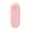 Pink, variant on Plastic Pencil Box,Portable Cute Storage Organizer With Button,Reusable Aesthetic Pencil Bag,3.54x8.86 inch Multifunctional Pouch for Stationery,Cosmetics and Pencil Storage (Orange)